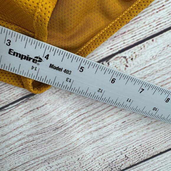 Tracksmith Athletic Shorts and Tank Set in Mustard and White - Picture 11 of 16